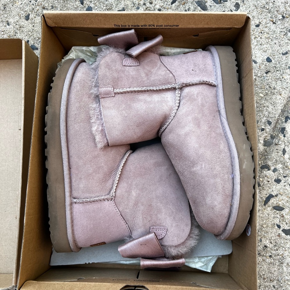 UGG Mini Bailey Bow II Glam Boots